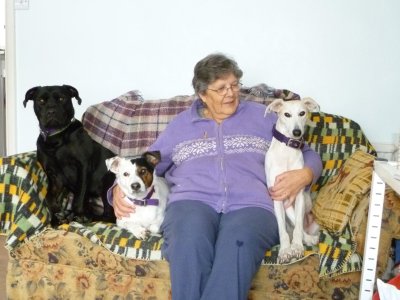 Barney, Fat Russell, Mum and Daisy smaller.jpg